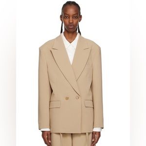 THE FRANKIE SHOP
Beige Corrin Blazer